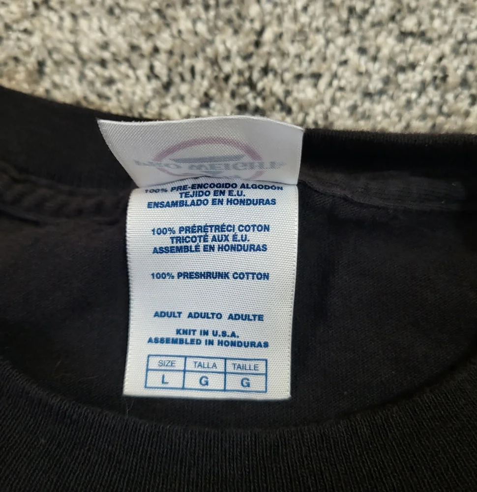 Delta Pro Weight Rio Black Shirt Size Large - Picture 8 of 9